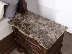 Esparanza Brown Cherry 4 Pc. Queen Bedroom Set - Ornate Home