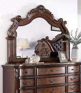 Esparanza Brown Cherry 5 Pc. Queen Bedroom Set w/ Chest - Ornate Home