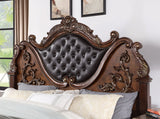 Esparanza Brown Cherry 5 Pc. Queen Bedroom Set w/ Chest - Ornate Home