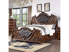 Esparanza Brown Cherry California King Bed - Ornate Home