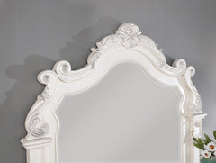 Esparanza Pearl White 5 Pc. Queen Bedroom Set w/ Chest - Ornate Home