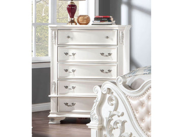 Esparanza Pearl White Chest - Ornate Home