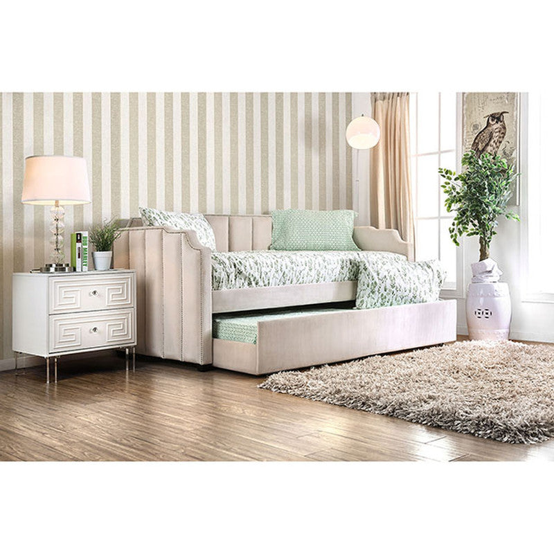 Esperanza Beige Trundle - Ornate Home