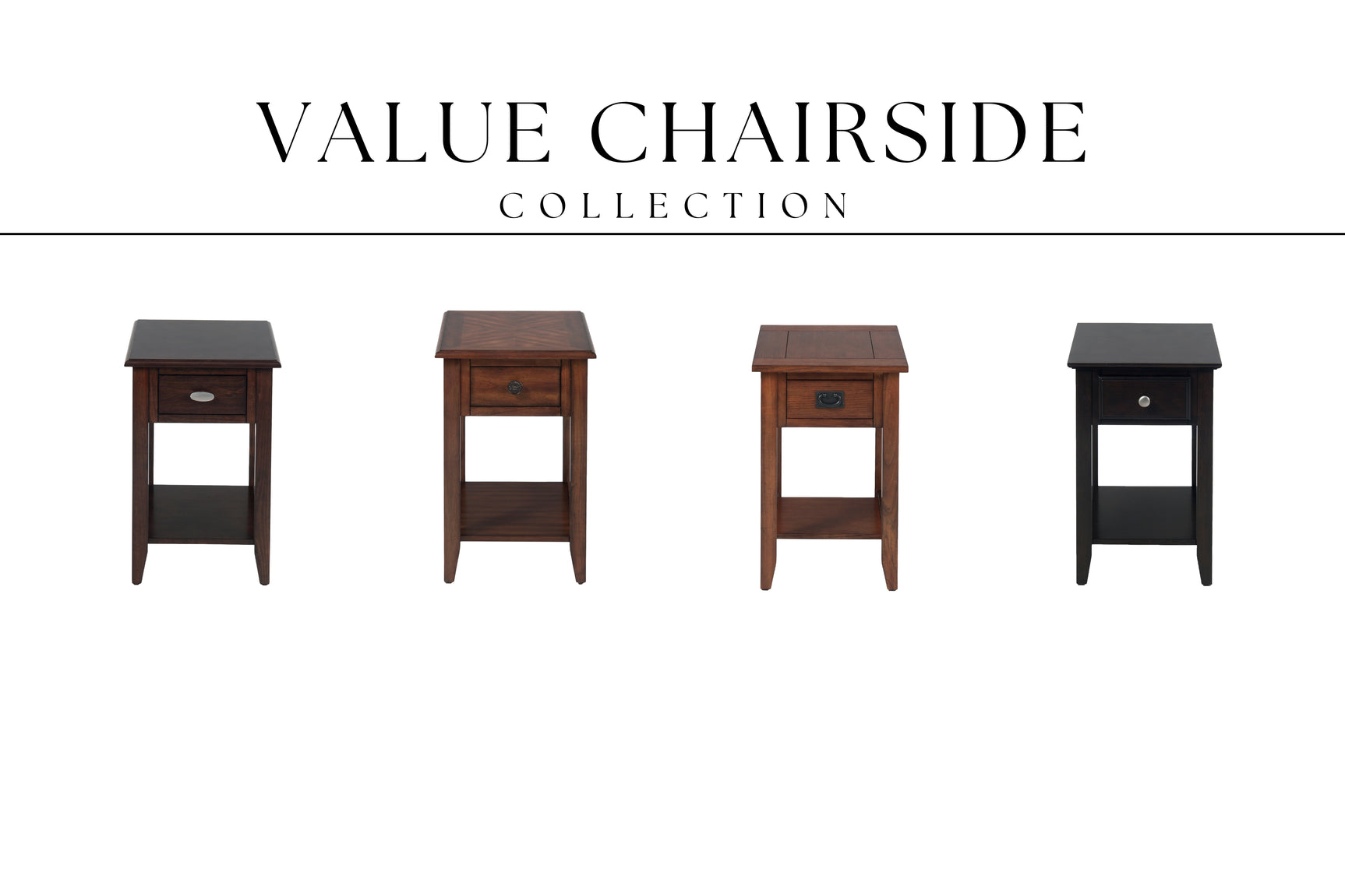 Espresso Espresso Chairside Table - Ornate Home