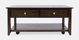 Espresso Espresso Cocktail Table - Ornate Home