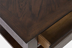 Espresso Espresso Cocktail Table - Ornate Home