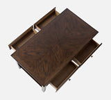 Espresso Espresso Cocktail Table - Ornate Home