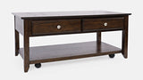 Espresso Espresso Cocktail Table - Ornate Home