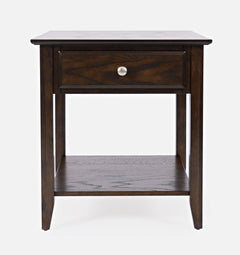 Espresso Espresso End Table - Ornate Home
