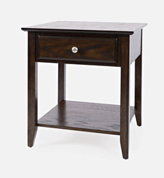 Espresso Espresso End Table - Ornate Home