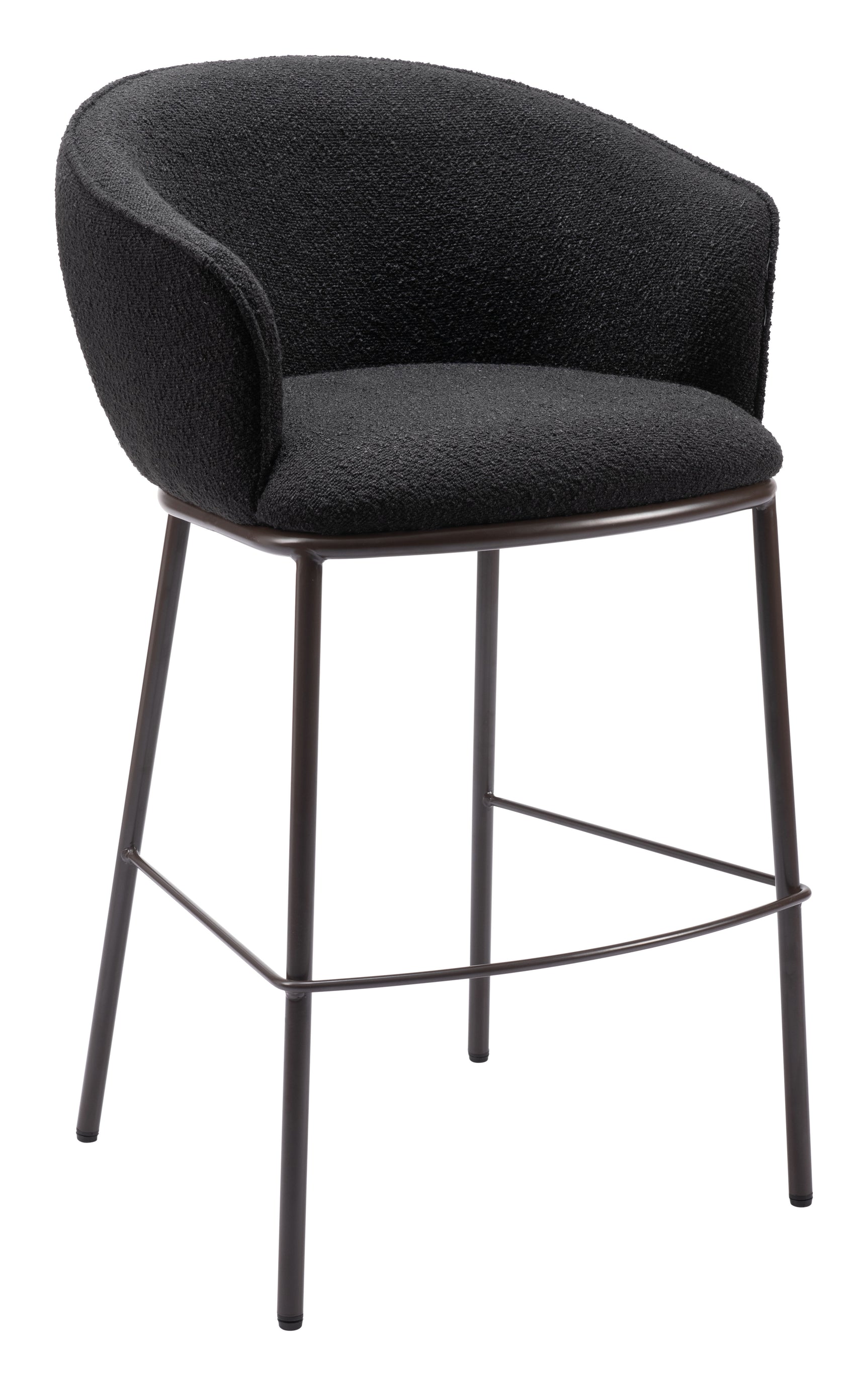 Essen Black & Bronze Barstool - Ornate Home