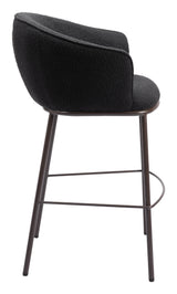 Essen Black & Bronze Barstool - Ornate Home