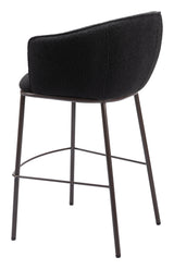 Essen Black & Bronze Barstool - Ornate Home
