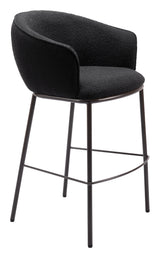 Essen Black & Bronze Barstool - Ornate Home