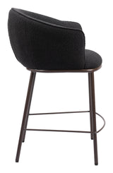 Essen Black & Bronze Counter Stool - Ornate Home