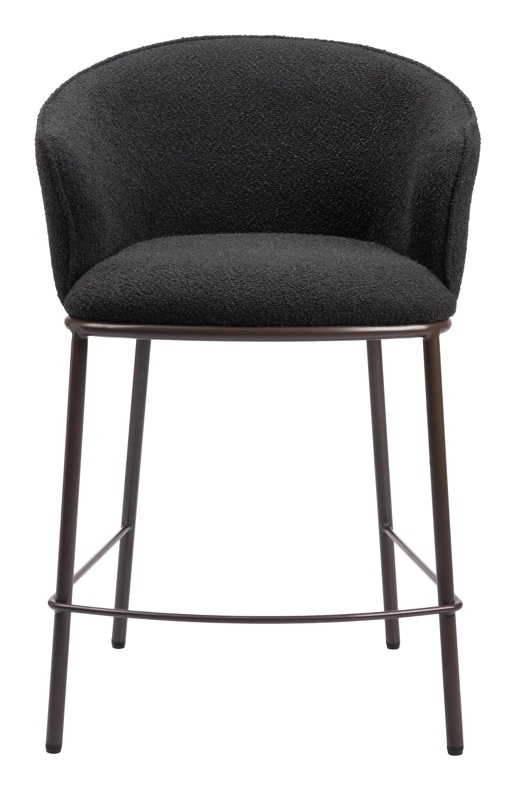 Essen Black & Bronze Counter Stool - Ornate Home