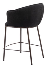 Essen Black & Bronze Counter Stool - Ornate Home