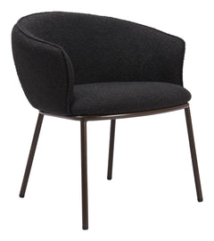 Essen Black & Bronze Dining Chair - Ornate Home