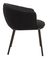 Essen Black & Bronze Dining Chair - Ornate Home