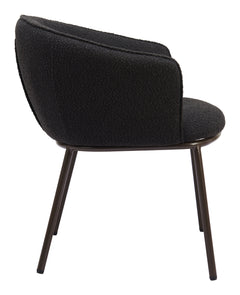 Essen Black & Bronze Dining Chair - Ornate Home