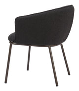 Essen Black & Bronze Dining Chair - Ornate Home