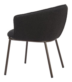 Essen Black & Bronze Dining Chair - Ornate Home