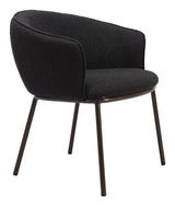 Essen Black & Bronze Dining Chair - Ornate Home