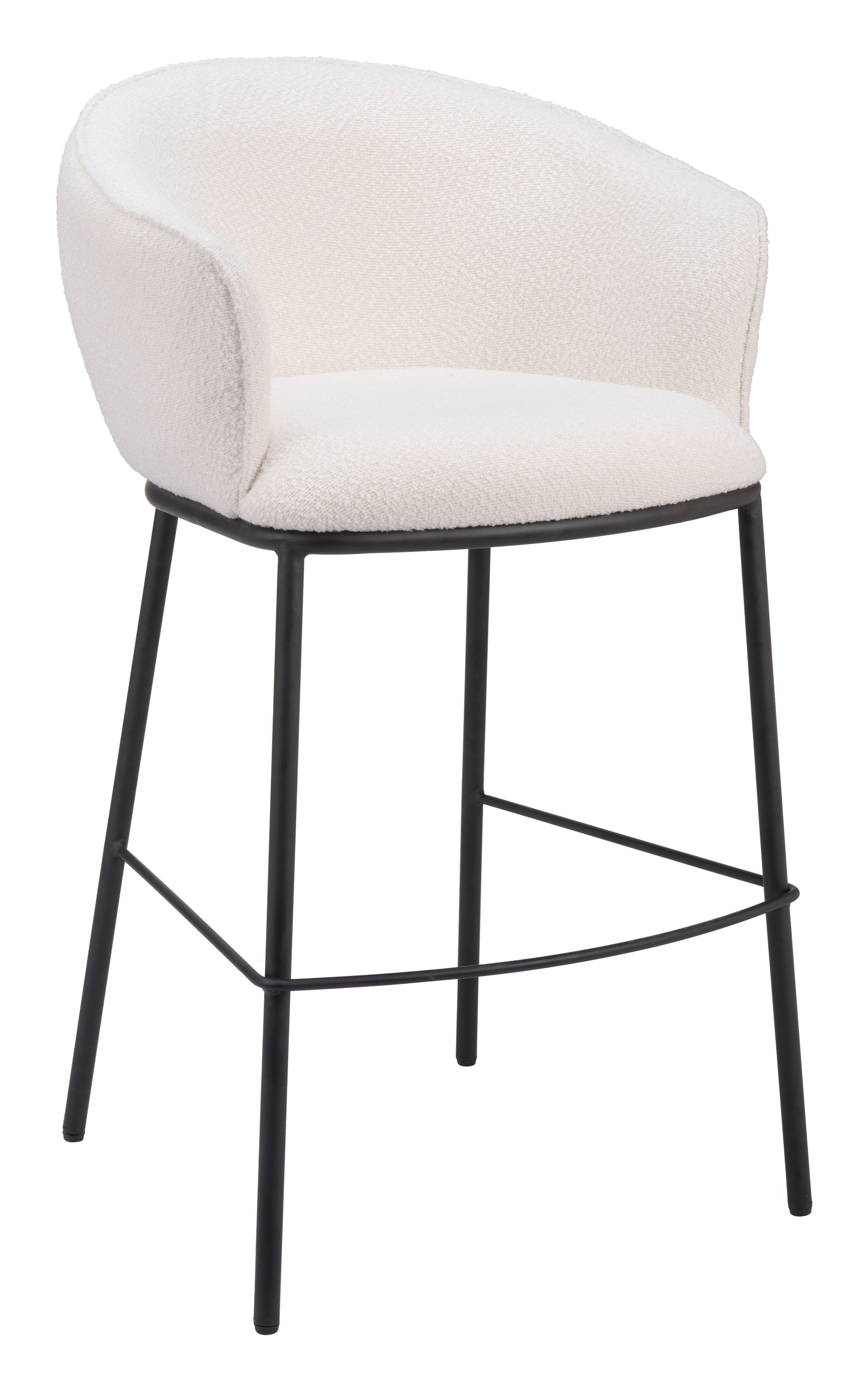 Essen Ivory Barstool - Ornate Home