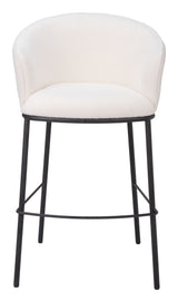 Essen Ivory Barstool - Ornate Home