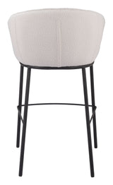 Essen Ivory Barstool - Ornate Home