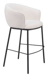 Essen Ivory Barstool - Ornate Home