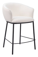 Essen Ivory Counter Stool - Ornate Home