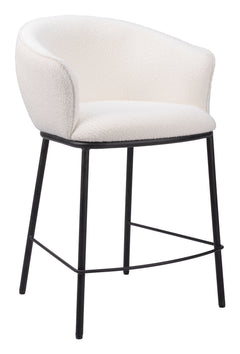 Essen Ivory Counter Stool - Ornate Home