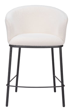 Essen Ivory Counter Stool - Ornate Home