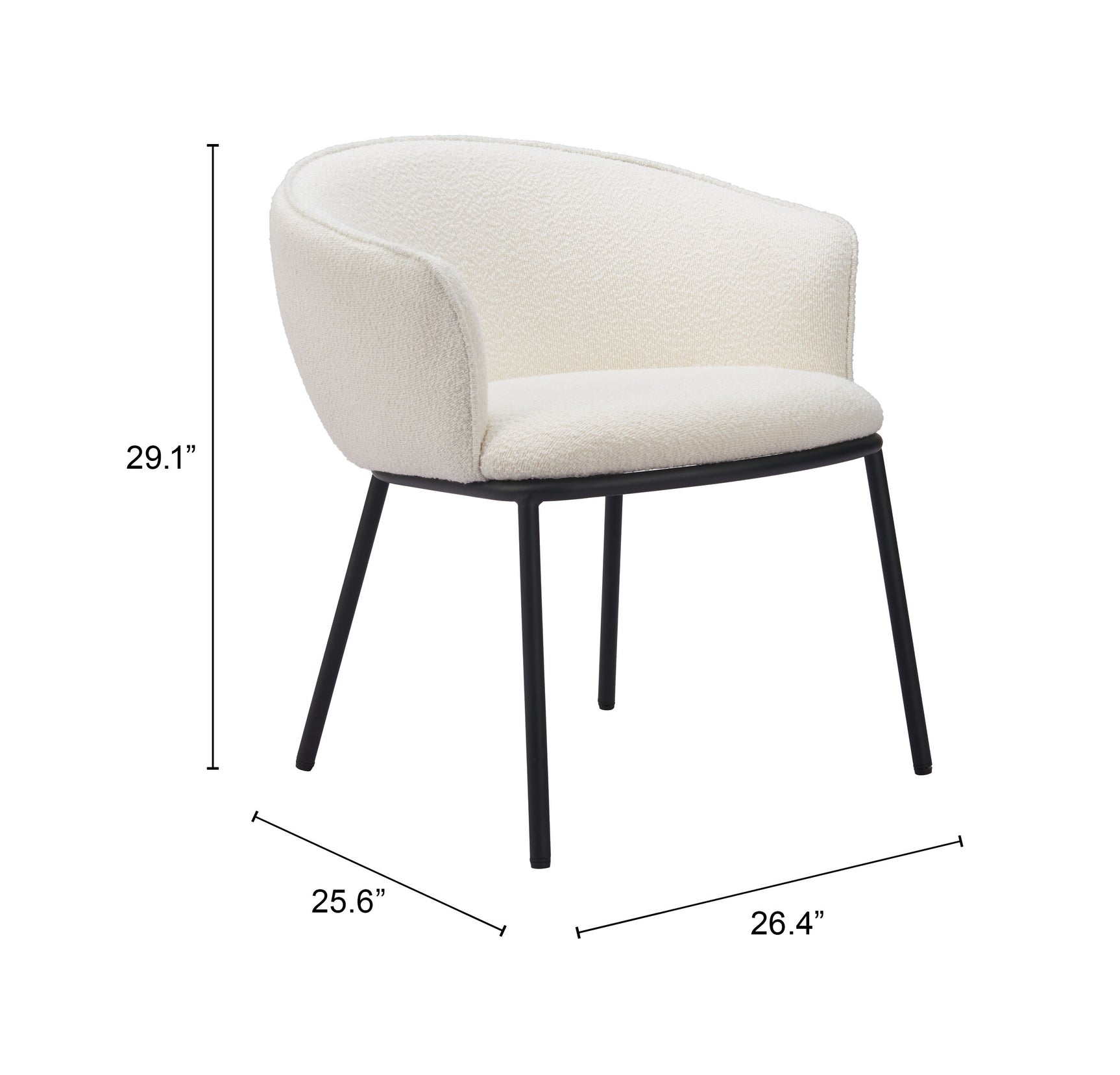 Essen Ivory Dining Chair - Ornate Home
