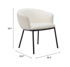 Essen Ivory Dining Chair - Ornate Home