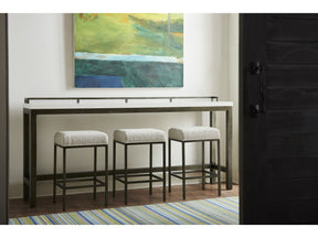 Essence Meringue Console Table w/ Stools - Ornate Home