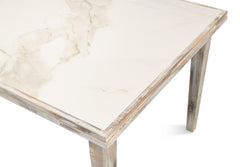 Essential Dining Grey Rect. Extension Dining Table - Ornate Home