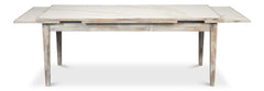 Essential Dining Grey Rect. Extension Dining Table - Ornate Home