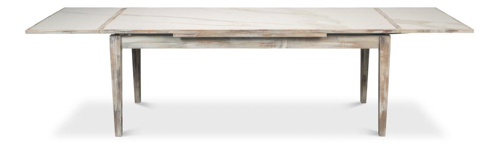 Essential Dining Grey Rect. Extension Dining Table - Ornate Home