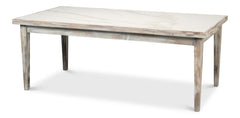 Essential Dining Grey Rect. Extension Dining Table - Ornate Home