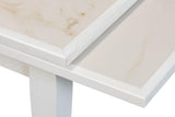 Essential Dining White Rect. Extension Dining Table - Ornate Home