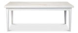 Essential Dining White Rect. Extension Dining Table - Ornate Home