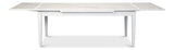 Essential Dining White Rect. Extension Dining Table - Ornate Home