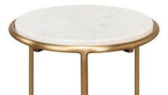 Essential Forms Gold Side Table - Ornate Home