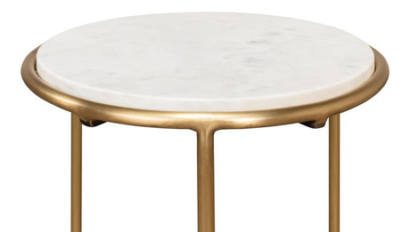 Essential Forms Gold Side Table - Ornate Home