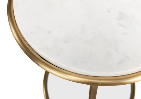 Essential Forms Gold Side Table - Ornate Home