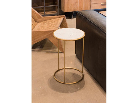 Essential Forms Gold Side Table - Ornate Home