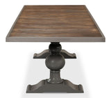 Essential Grey Rectangular Dining Table - Ornate Home