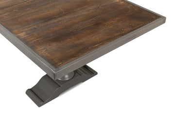 Essential Grey Rectangular Dining Table - Ornate Home